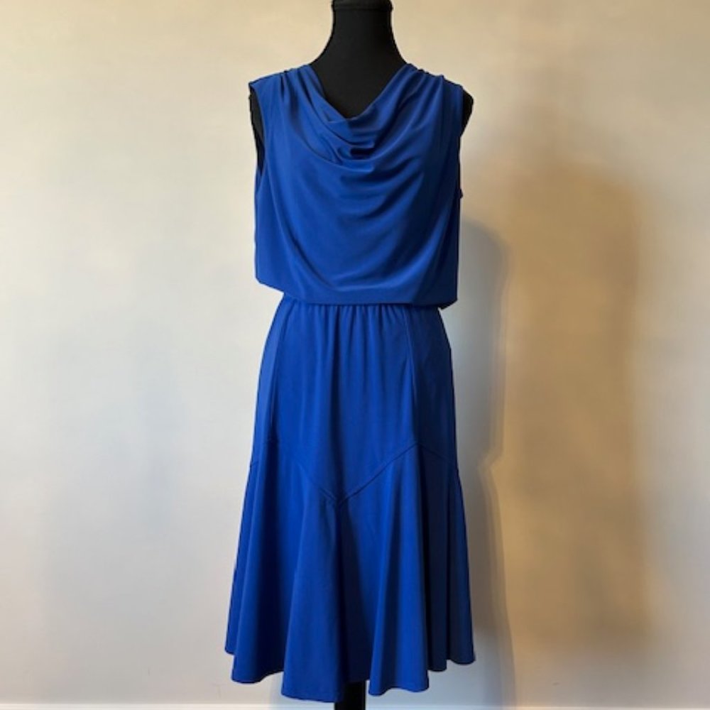Blue Midi Skirt